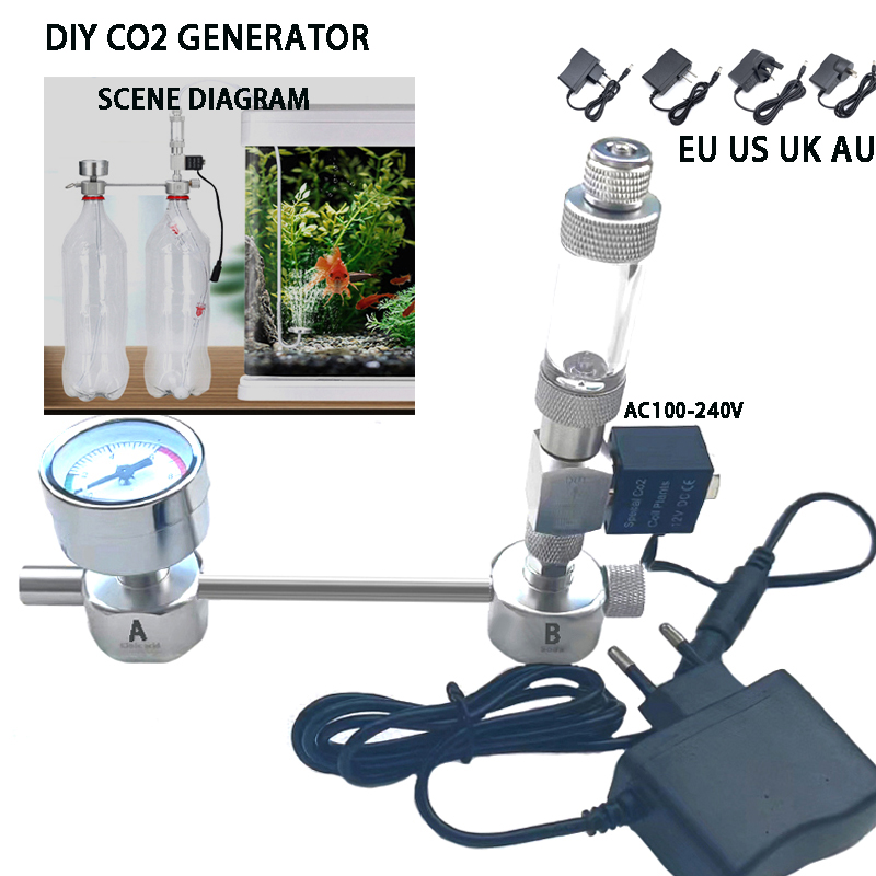 Aquarium Plant Order - Aquarium DIY CO2 Generator System Kit
