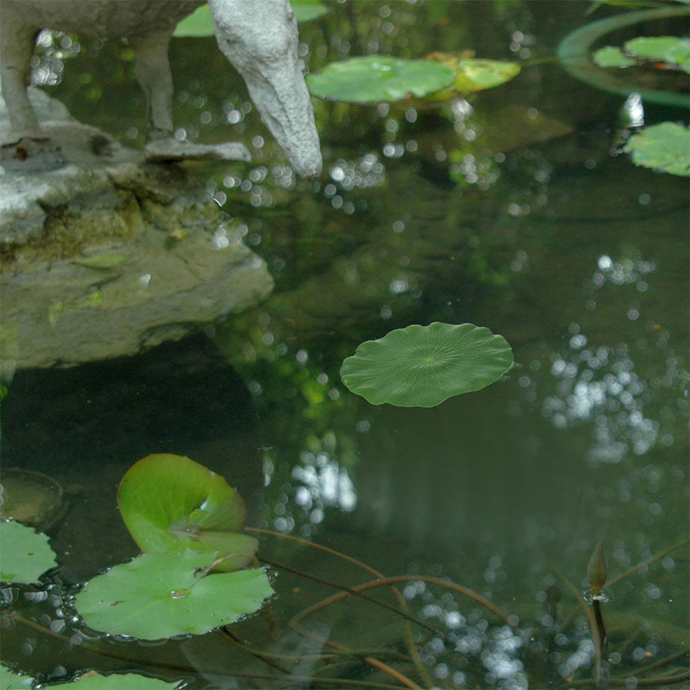 Aquarium Planted - 15pcs Artificial Pads For Aquarium Pond
