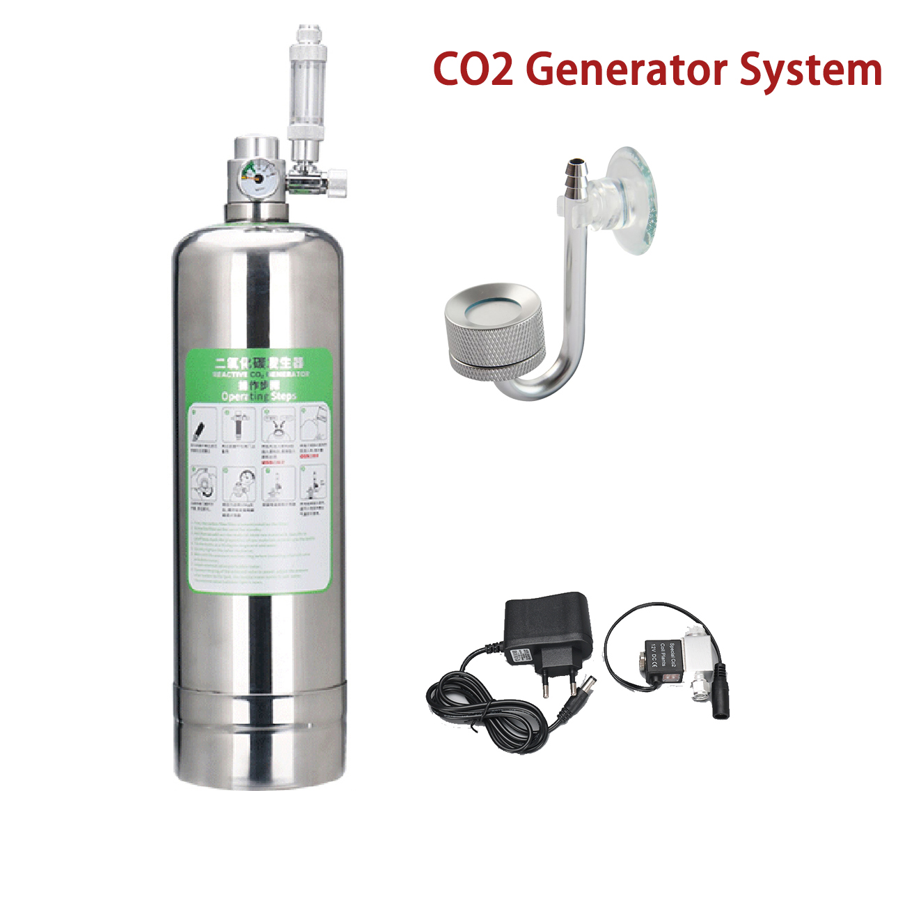 Aquarium CO2 Generator system  - Aquarium Plant Order ulasan dan harga