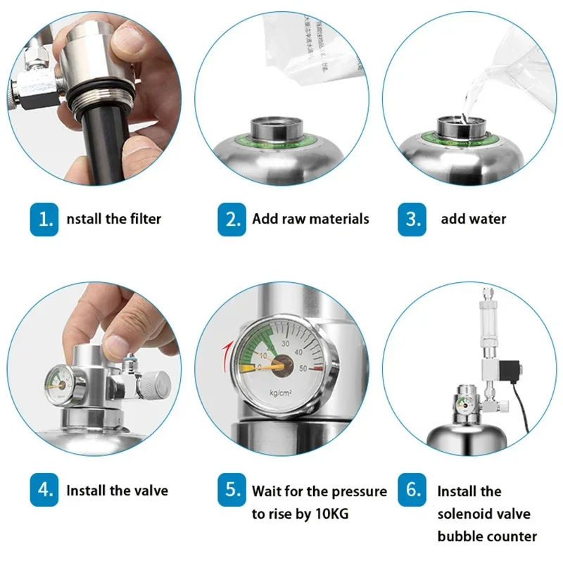 Aquarium CO2 Generator system  - Aquarium Plant Order ulasan dan harga