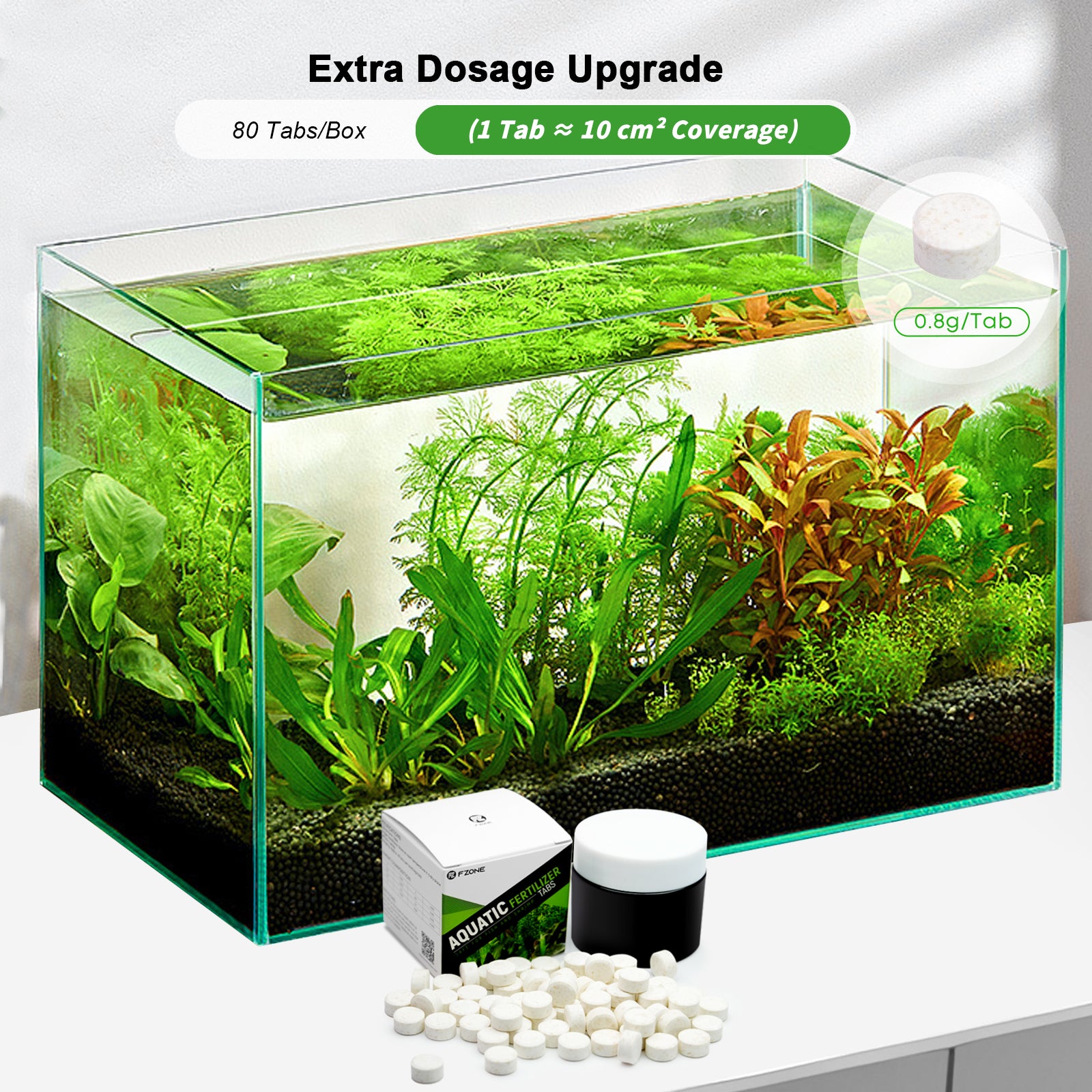 FZONE Root Tabs Freshwater Aqu - Aquarium Plant Root Fertilizer ulasan dan harga