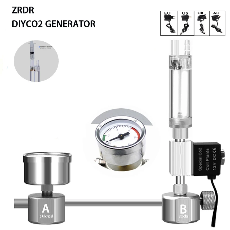 Aquarium DIY CO2 Reactor Gener - Aquarium Plant Order ulasan dan harga