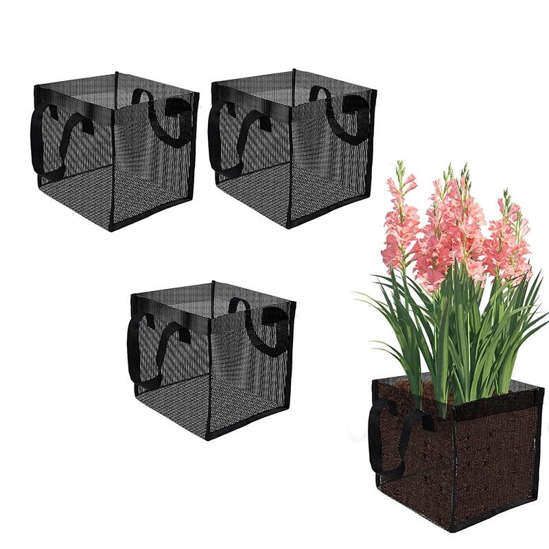 4 Pcs Black Mesh Pond Planting - Aquarium Planted ulasan dan harga