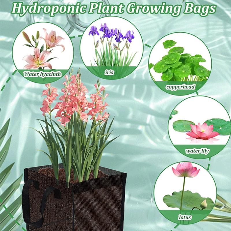 4 Pcs Black Mesh Pond Planting - Aquarium Planted ulasan dan harga