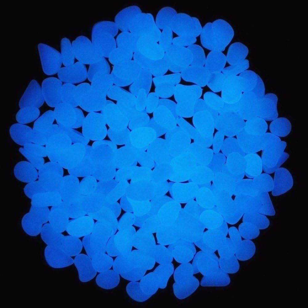 Fish Tank Rocks Glow Blue Pebb - Aquarium Plant Order ulasan dan harga