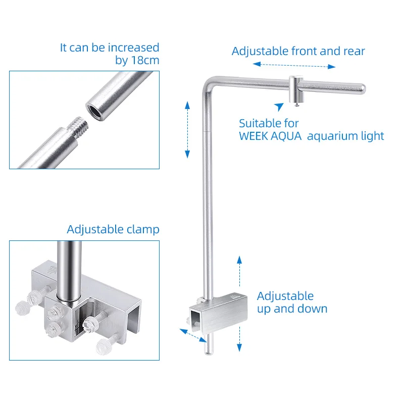 Week Aqua Light Stand Universa - Aquarium Plant Order ulasan dan harga