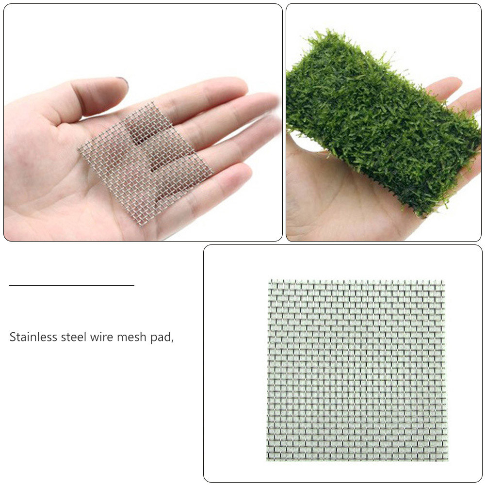 15Pcs Stainless Steel Mesh Pad - Aquarium Planted ulasan dan harga